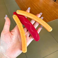 당근칼 핫도그 나비칼 버터플라이 연습 나이프 토이 B1287, 단품, 단품