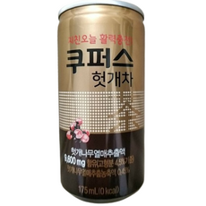 팔도 쿠퍼스 헛개차 헛개 열매 추출액, 175ml, 11개