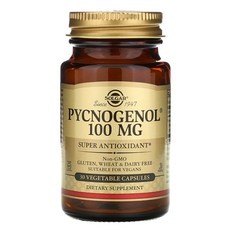 SOLGAR 碧蘿芷 100毫克 植物膠囊 無麩質, 30入, 1個, 100g