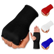 DXM Sports SPORTS 핸드 랩 내부 장갑 - 퀵 70cm 손목 남성 및 여성용 패딩 너클 복싱 무에타이 MMA 킥복싱 무술 (화이트 M)
