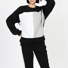 SOON2 女性換季三色拼接縮口褲運動套裝