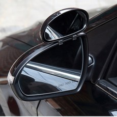 삼진퍼스트 심플 사이드미러 블랙, 1개