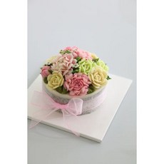 앙금플라워떡케이크 1호 [원산지:국산(충청남도 예산군)], 1개, 1kg