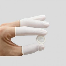[말랑나무] 라텍스 사무 위생 손가락골무 100P, 1개, 상세페이지 참조