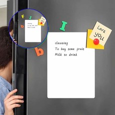 쌍문상회 지금 필요한 붙이는화이트보드 미니화이트보드 자석화이트보드 화이트보드판 미니 마그네틱 자석보드 31872EA, 본상품