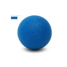 스마일굿 지압볼 땅콩마사지볼 TPE마사지볼 스트레칭볼, 싱글블루, 1개