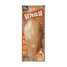 잇메이트 훈제 닭가슴살 오리지널, 100g, 30개