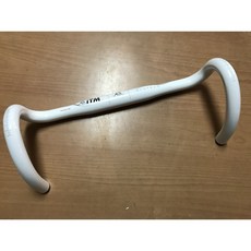 火雞Tth iTM ALUTECH Italy 鋁合金7075白色烤漆公路車小彎把 人體工學把 31.8mm, 1個