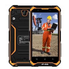 산업 방폭 스마트폰 인터콤 128GB 화학공장 순찰 방수, A. 블랙 오렌지 4G 작동방폭 인증 포함