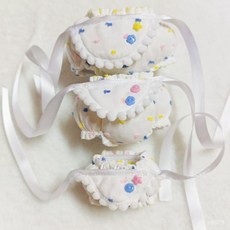 棉花娃娃20cm15cm10cm娃娃麵包褲十口水巾無屬性公仔玩偶換裝衣服, 1個, 格子麪包褲1件（拍下顏色請留言）,適合10cm