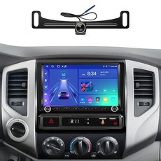 토요타 타코마 2005-2015용 9인치 QLED 자동차 스테레오 (JBL과 표준 지원) - 2GB+64GB 무선 CarPlay 안드로이드 오토 라디오 물리적 손잡이 108, 토요타 타코마 2005-2015용 9인치 QLED 자동