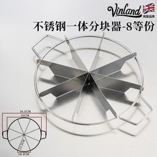 양손 브라우니 치즈칼 버터 더블핸드 12인치, 1개, 2_8등분 케이크 커터 손잡이 편안