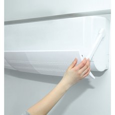 벽걸이 에어컨 바람차단 패널 간접바람, A 56.3x18.3cm