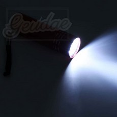 그대여 고휘도 LED 휴대용 후레쉬 레드 미니손전등