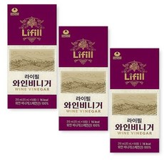 다이어트 식단 관리 라이필 와인비니거 스페인산 발효 비니거 3박스, 3개