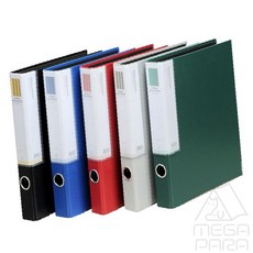 메가파라 바인더 D333 3공 D링1 흑색 250X310X40 파일케이스