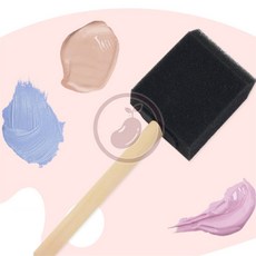팥들 스폰지그림붓