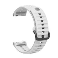 COROS PACE4 PACE3APEX4 42mm 46mm APEX PRO 2PROCOROS NOMAD용 24mm 22mm 소프트 스포츠 방수 실리콘 스트랩, 22mm APEX4 42mm, White