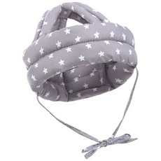 嬰兒學步防撞帽, 1個, 灰