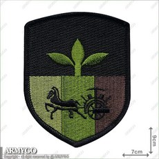 ARMYGO 陸軍203旅 實踐部隊 部隊章, 1個, 低視度版,不車魔鬼氈