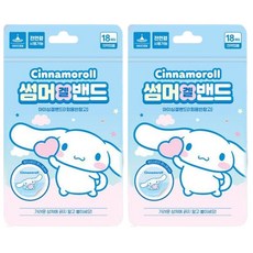 시나모롤 썸머 겔 밴드 18매입 모기 패치 퇴치 벌레 물렸을때, 2개