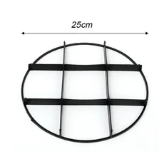 플라스틱 식물 메쉬 냄비 뿌리 수경 식민지화 콘 배수 바구니 정원 화분 액세서리 5, 04 25cm