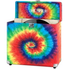 비닐 턴테이블 레코드 보관 케이스, Tie Dye