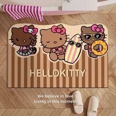 욕실 레트로 실리카 흡수 미끄럼방지 발매트, 1개, 블랙 스킨 캣 4