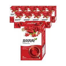 송원 오미자차, 17g, 15개입, 10개
