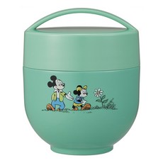 Skater 超輕量保溫便當盒, 1個, 米老鼠綠色世界