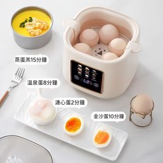 多功能智能煮蛋器，一鍵操作，智能定時，食品級材質，輕鬆享受美味早餐, LG-804