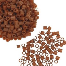 말랑 비즈 펄러 단품 밤색 100g/미술 아동 유아 취미 유치원 어린이집 컬러 공예 만들기 아트 놀이 DIY 다, 1개