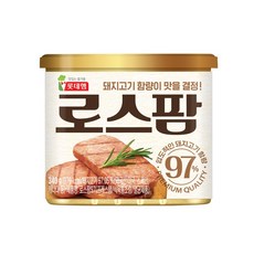 롯데햄 로스팜 97%, 340g, 3개