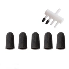 미미네아쿠아 에어호스 고무 엔드캡 5개입 (6mm) - 수족관호스마개, 1세트