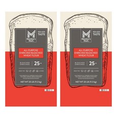 Member's Mark 멤버스마크 다목적 밀가루 11.34kg, 2개, 무맛