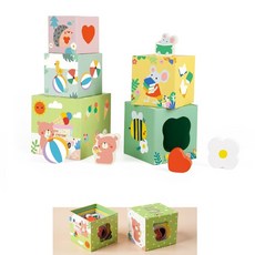 두돌선물 원목 모양맞추기 쌓기블록 숫자박스 가성비 도형블럭 아기선물 아동용품, 1개