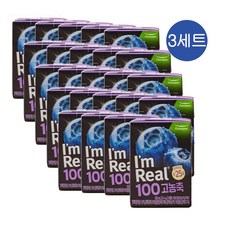 풀무원 아임리얼 100 고농축 블루베리, 120ml, 72개