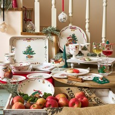 모던하우스 테디토이 크리스마스 아크릴 미니 고블렛컵 260ML 2 style 450635, 테디