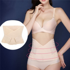 여성 허리 복대 강화 스포츠 이중 허리 보호대 요통 골반 폴리에스테르 바디쉐이퍼 산후복대 임산부 기능성, 블랙