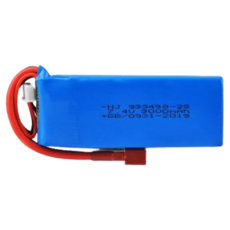 偉力 遙控車 7.4V 3800mAh 加大容量電池 (適用於124016 124017 144001 144002), 1個, 1個裝