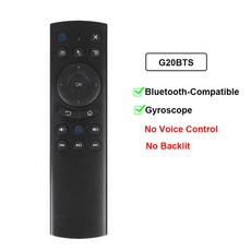 G20S PRO 스마트 음성 리모컨 2.4G 무선 백라이트 BT5.0 에어 마우스 자이로스코프 IR 학습 기능 안드로이드 TV G20 BTS용, [02] G20BTS, 2) G20BTS