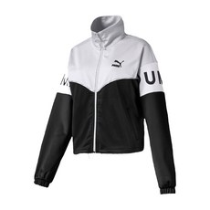 푸마 로고 프린트 트랙재킷