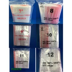 昀誠紙品 PE透明夾鏈袋/封口袋/萬用袋【單包】7號-12號尺寸齊全, 1個, 12號夾鍊袋