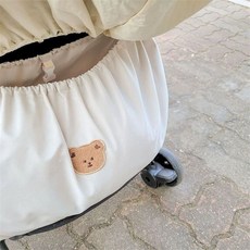 아기 파우치 기저귀가방 아기기저귀가방 국민기저귀가방 보스턴가방 기저귀파우치 육아용품, 5.베이지-곰