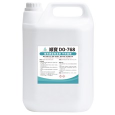 順寶 鹼性果香除油鋁潔劑 DO-768 4公升裝，強效去除油污、油垢，適用於鋁鰭片、塑膠外殼等清潔, 4公升, 1個