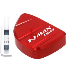 NMAX 플레이트 킥 악세사리부품 확대 사이드 오토바이 패드 킥스탠드확대 풋 확장 스탠드 제품, 5.적색측 보조장치