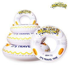 몬스터 튜브-100CM 성인 수영 물놀이 원형튜브 KC인증 ksg+624hX