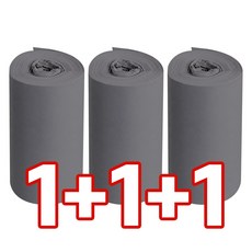 국산 1+1+1 보온 매직테이프(회색) 배관용 PVC 마감재, 1개