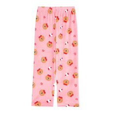 티엘키즈 티엘키즈 라인프렌즈 여아 머핀 수면 하의_FC3EW61762