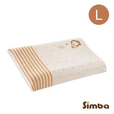 小獅王辛巴 有機棉乳膠舒眠枕 L-加厚型, 2個